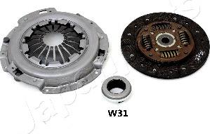 Japanparts KF-W31 - Kit frizione autozon.pro