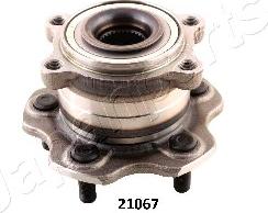 Japanparts KK-21067 - Mozzo ruota autozon.pro