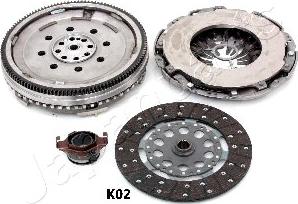 Japanparts KV-K02 - Kit frizione autozon.pro