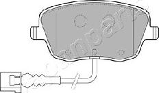 Japanparts PA-0956AF - Kit pastiglie freno, Freno a disco autozon.pro