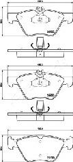 Japanparts PA-0526AF - Kit pastiglie freno, Freno a disco autozon.pro