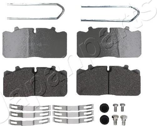 Japanparts PA-0257AF - Kit pastiglie freno, Freno a disco autozon.pro