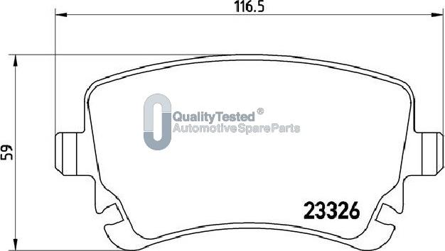 Japanparts PP0907JM - Kit pastiglie freno, Freno a disco autozon.pro