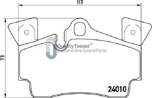 Japanparts PP0919JM - Kit pastiglie freno, Freno a disco autozon.pro