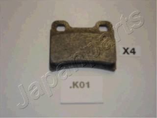 Japanparts PP-K01AF - Kit pastiglie freno, Freno a disco autozon.pro