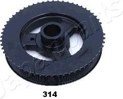 Japanparts PU-314 - Puleggia cinghia, Albero a gomiti autozon.pro