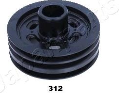 Japanparts PU-312 - Puleggia cinghia, Albero a gomiti autozon.pro