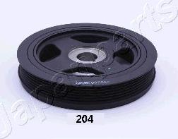 Japanparts PU-204 - Puleggia cinghia, Albero a gomiti autozon.pro