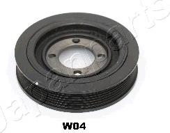 Japanparts PU-W04 - Puleggia cinghia, Albero a gomiti autozon.pro