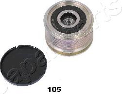 Japanparts RA-105 - Puleggia cinghia, Alternatore autozon.pro