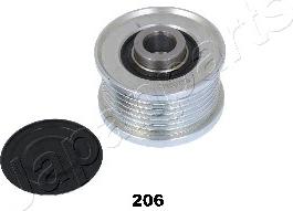 Japanparts RA-206 - Puleggia cinghia, Alternatore autozon.pro