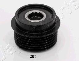 Japanparts RA-203 - Puleggia cinghia, Alternatore autozon.pro