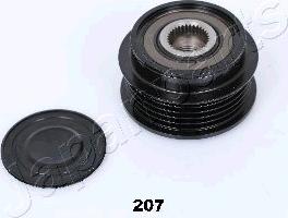 Japanparts RA-207 - Puleggia cinghia, Alternatore autozon.pro