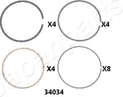 Japanparts RC34034 - Fascia elastica autozon.pro