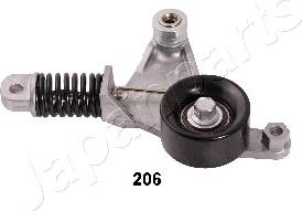 Japanparts TS-206 - Tendicinghia, Cinghia Poly-V autozon.pro