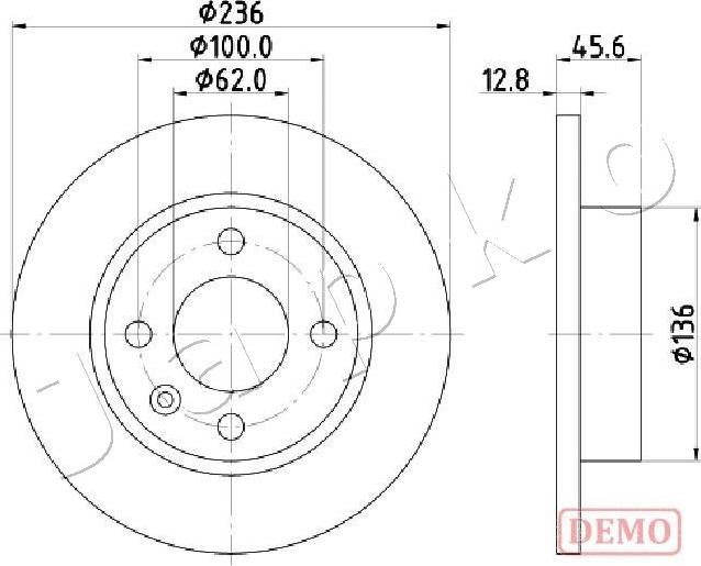 Japko 600946C - Discofreno autozon.pro