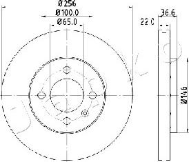 Japko 600943 - Discofreno autozon.pro