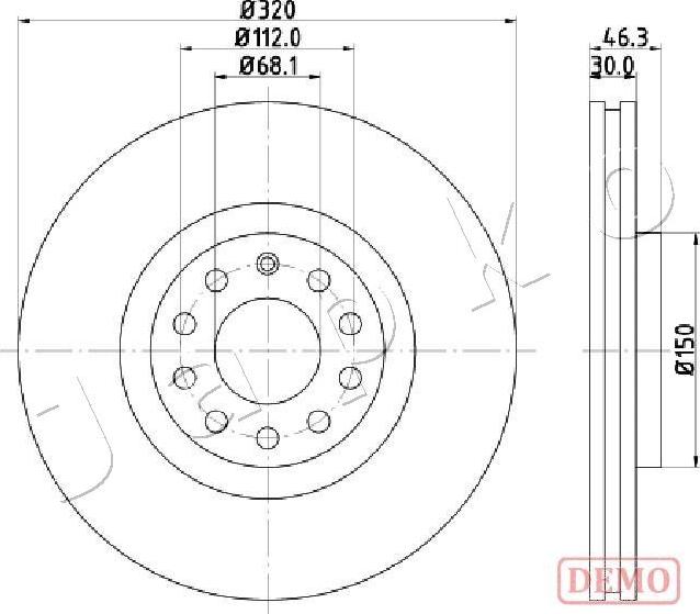 Japko 600909C - Discofreno autozon.pro