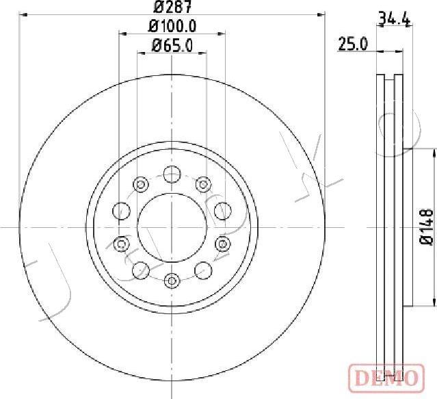 Japko 600901C - Discofreno autozon.pro