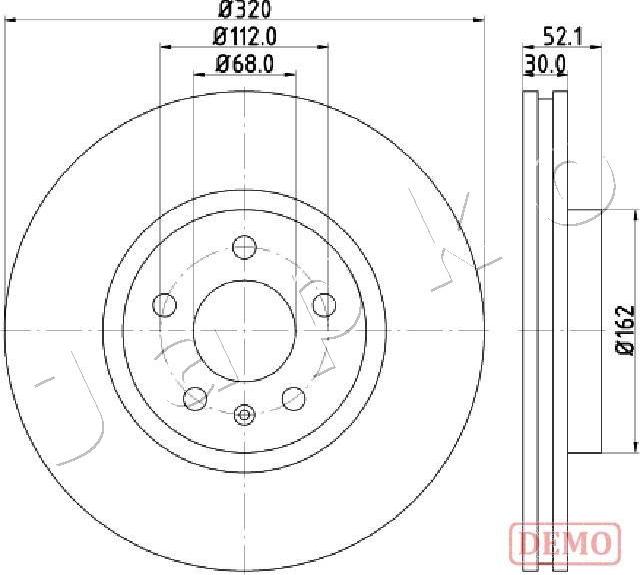 Japko 600919C - Discofreno autozon.pro