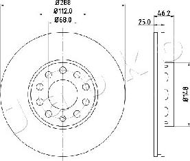 Japko 600910 - Discofreno autozon.pro