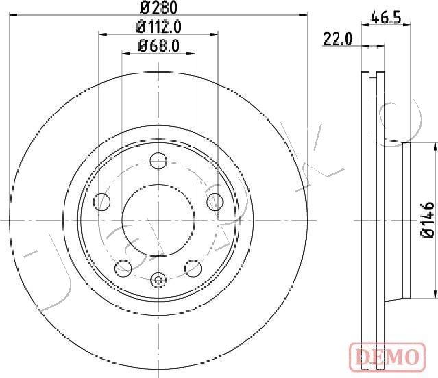 Japko 600911C - Discofreno autozon.pro