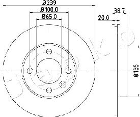 Japko 600939 - Discofreno autozon.pro