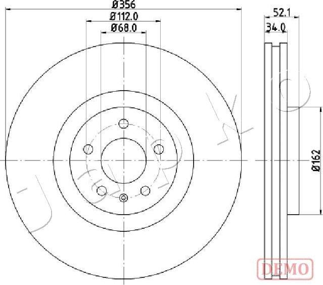 Japko 600929C - Discofreno autozon.pro