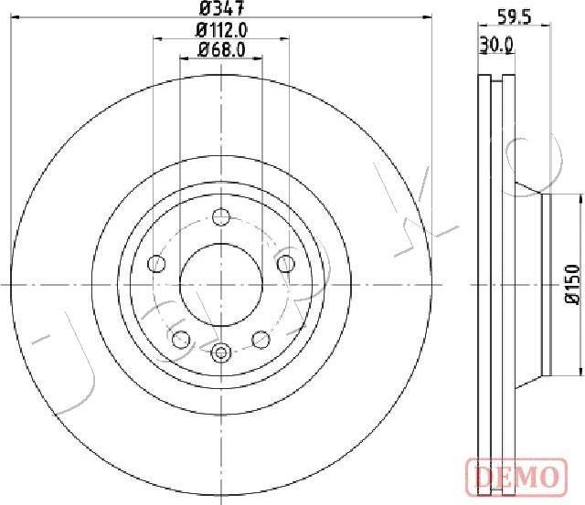 Japko 600925C - Discofreno autozon.pro