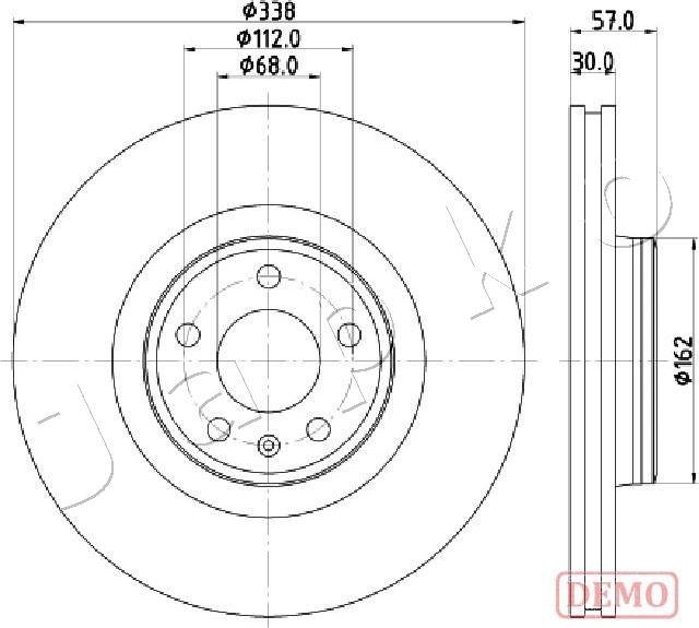 Japko 600920C - Discofreno autozon.pro