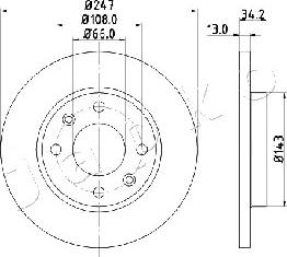 Japko 600630 - Discofreno autozon.pro