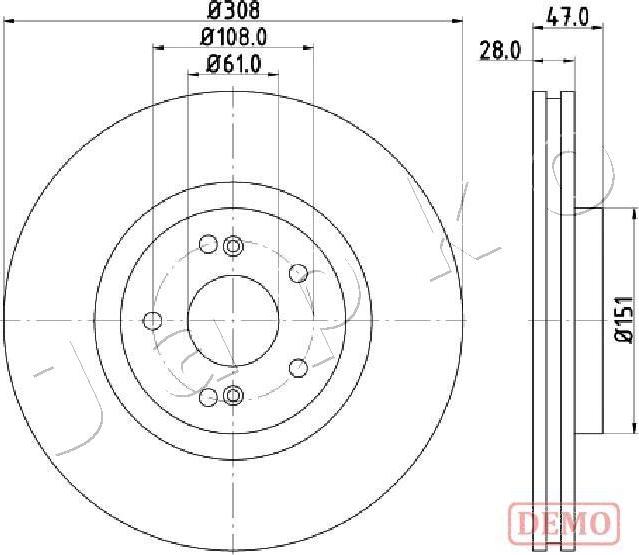 Japko 600703C - Discofreno autozon.pro