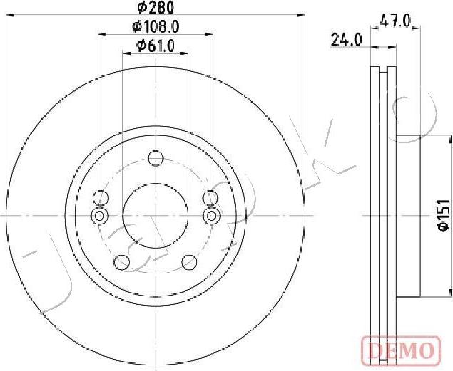 Japko 600711C - Discofreno autozon.pro