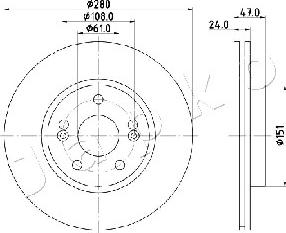 Japko 600711 - Discofreno autozon.pro