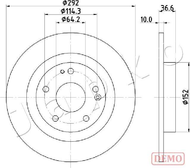 Japko 61427C - Discofreno autozon.pro