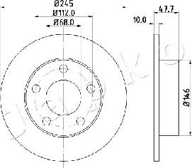 Japko 610905 - Discofreno autozon.pro