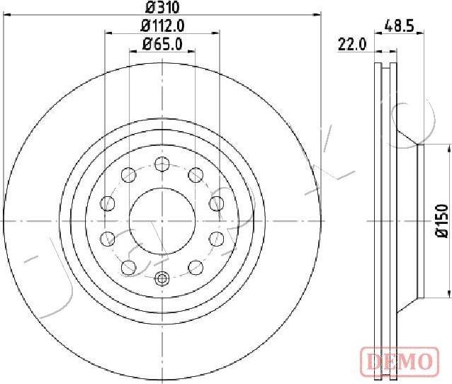 Japko 610903C - Discofreno autozon.pro