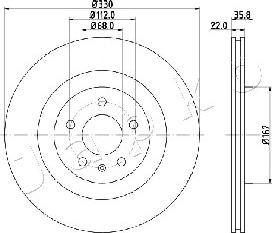 Japko 610911 - Discofreno autozon.pro