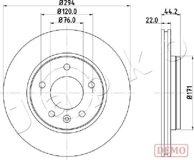 Japko 610925C - Discofreno autozon.pro