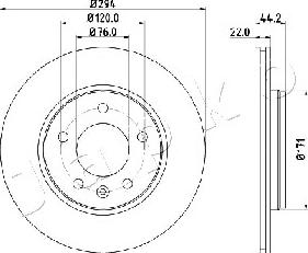 Japko 610925 - Discofreno autozon.pro