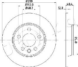 Japko 610926 - Discofreno autozon.pro