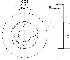 Japko 610921 - Discofreno autozon.pro