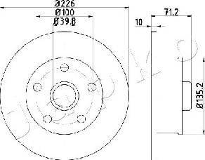 Japko 610923 - Discofreno autozon.pro