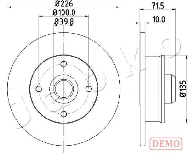 Japko 610922C - Discofreno autozon.pro