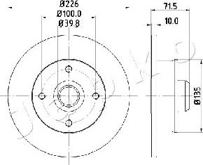 Japko 610922 - Discofreno autozon.pro