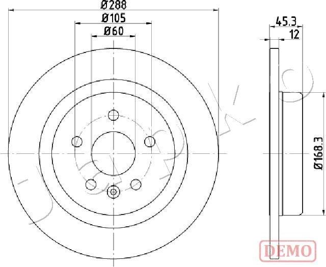 Japko 610404C - Discofreno autozon.pro