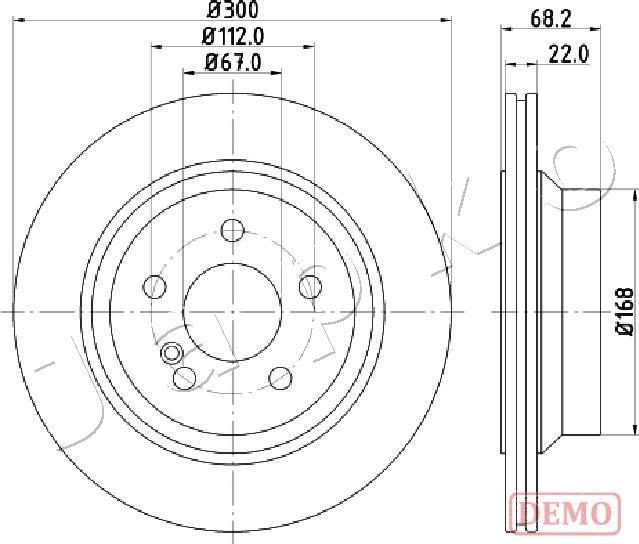 Japko 610514C - Discofreno autozon.pro