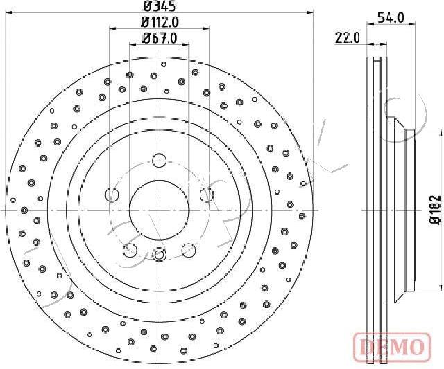 Japko 610520C - Discofreno autozon.pro