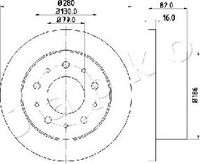 Japko 610611 - Discofreno autozon.pro