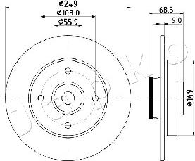 Japko 610618 - Discofreno autozon.pro